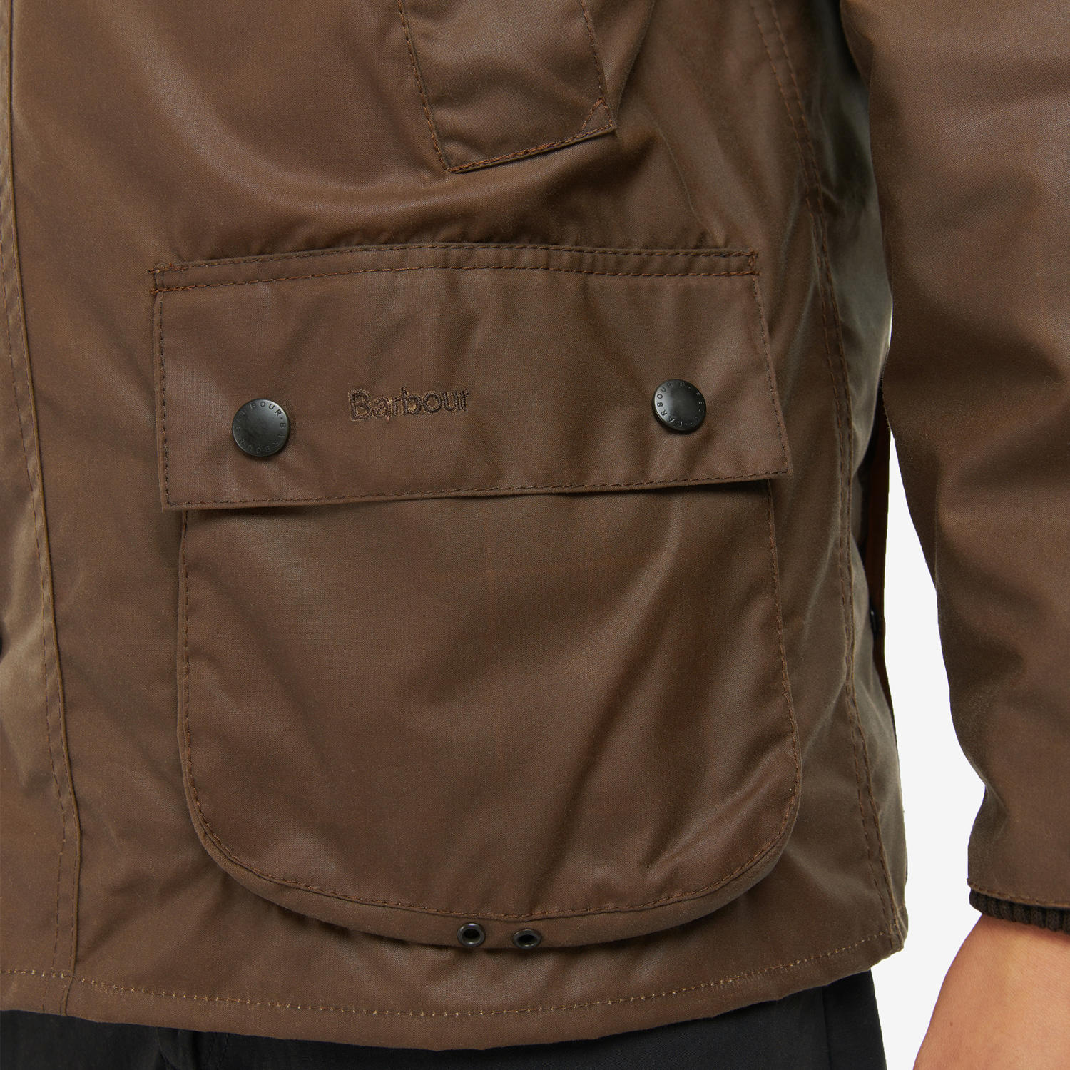 Barbour »Bedale« Waxed Jacket | bark | 34 (Women: 34, Men: 44